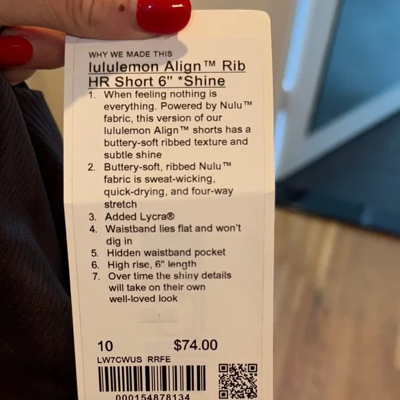 lululemon athletica Brown Bike Shorts - Picture 3 of 5